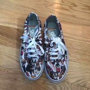 dog and cat covered vans